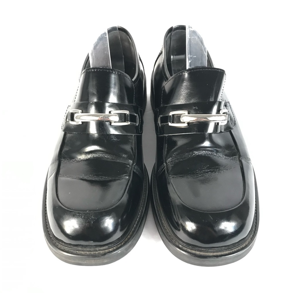 Vintage zoe pop builder loafer shoes leather